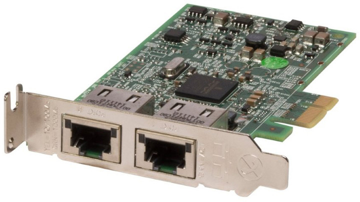 Дел-портен мрежен картел Dell 1GbE - Broadcom 5720 DP, низок профил