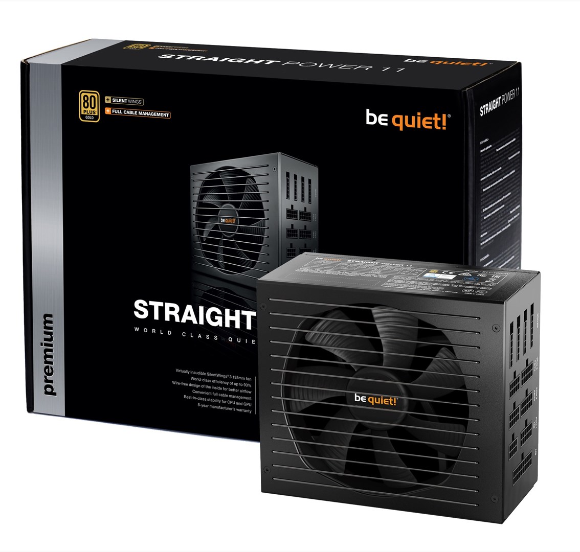 Burim energjie be quiet! Straight Power 11, 20+4 pin ATX, 750 W