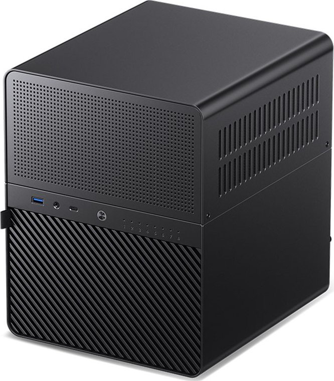Куќиште NAS Jonsbo N3, Mini ITX, до 8x 3.5", црно