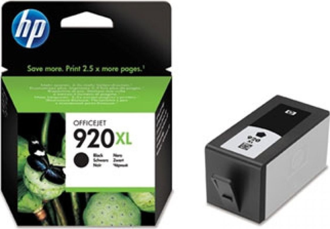 Patronë boje HP 920XL, inkjet, rendiment i lartë 1200 faqe, e zezë