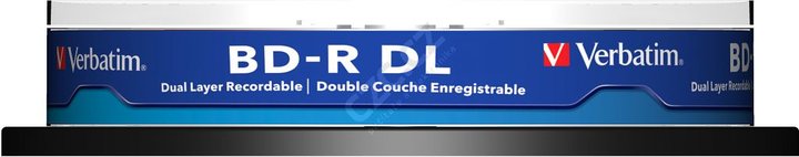 Disqe Verbatim BD-R DL, 6x, 50GB, 10 copë