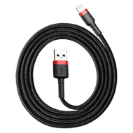 Kabllo Baseus, USB / Lightning, 2 m, e zezë