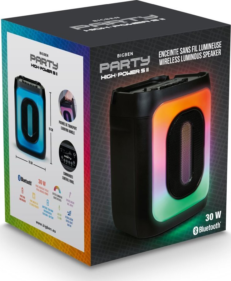 Altoparlant portativ ALTENSA PARTYBTHPS2, 30W, Bluetooth, i zi