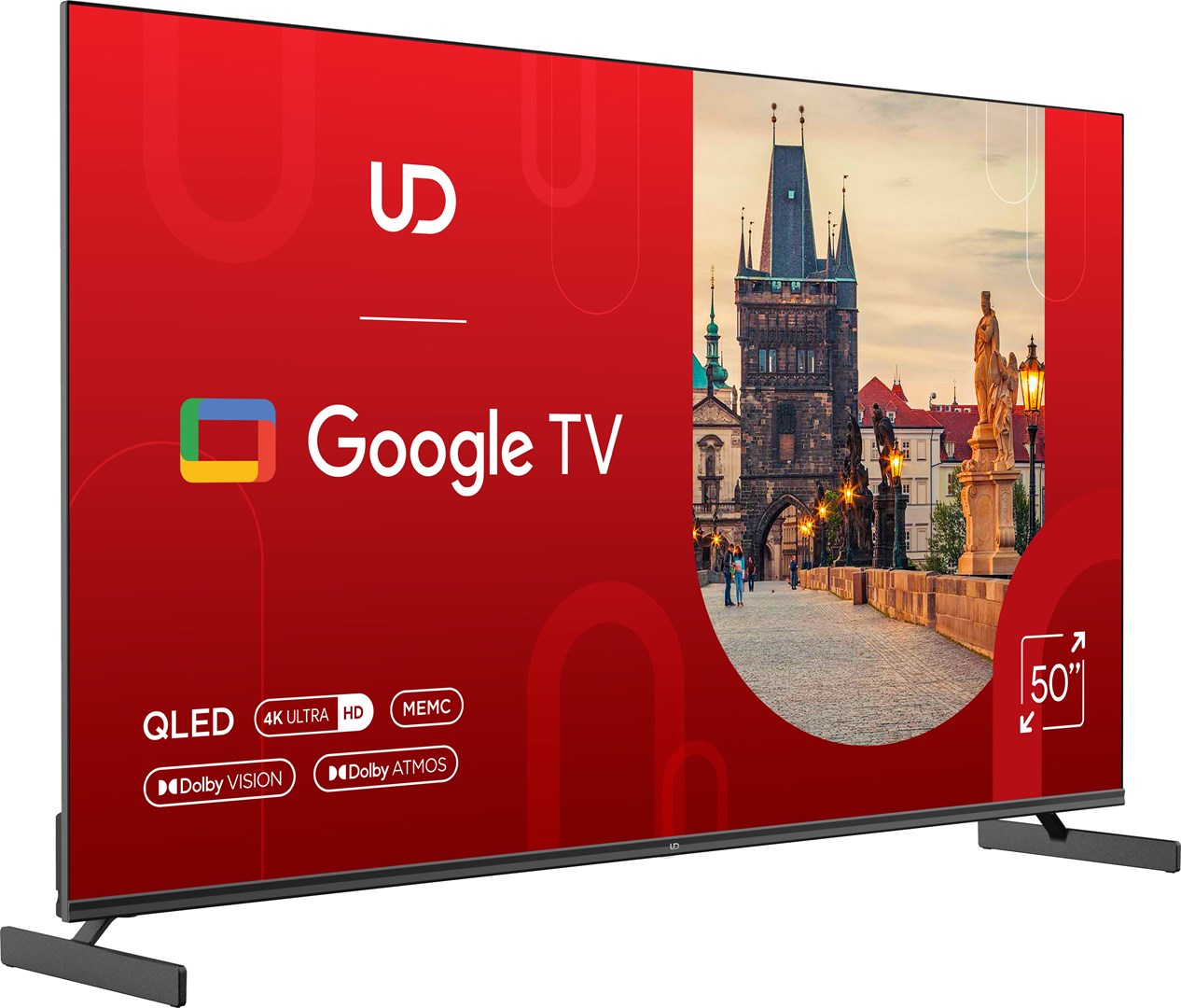 Televizor UD 50QGU7210S, 50", QLED, 4K UHD, 50/60Hz, i zi