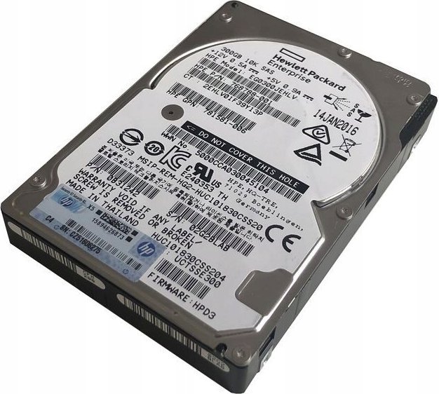 Disk serveri HP, 300GB, 2.5'', SAS-3, 12Gb/s, 10,000 RPM, i zi