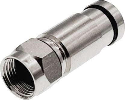 Компресионен конектор F RGTec RG6, дијаметар 4.8 mm, метален