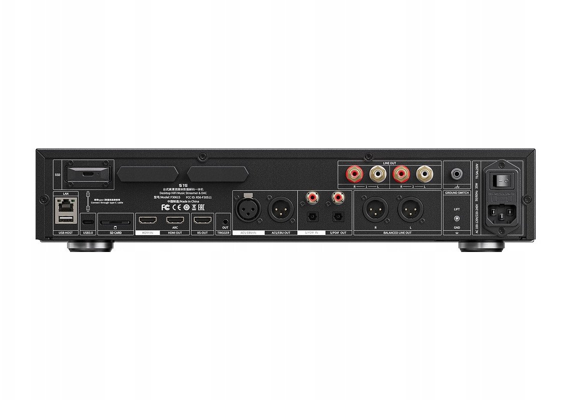 DAC AMP desktop FiiO S15, Hi Res Audio, Android 12 Snapdragon 660, i zi