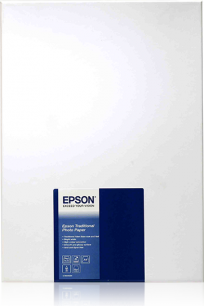 Letër fotografike Epson Traditional Photo Paper, A4, 330g, 25 fletë, e bardhë