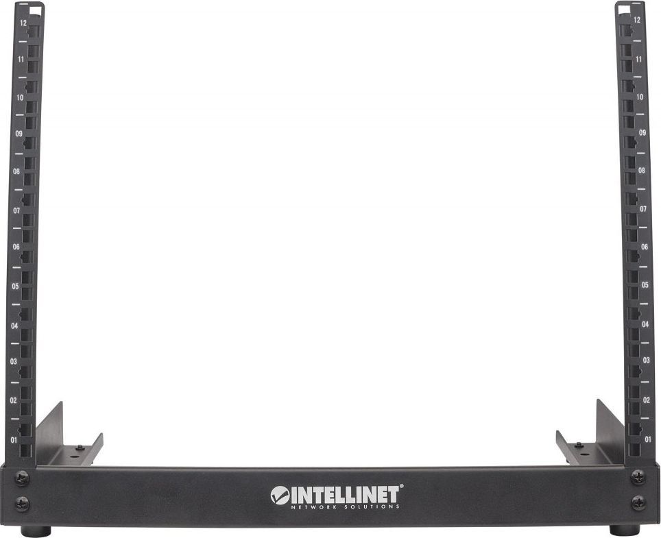 Rrafte rrjeti Intellinet Network Solutions Standing Cabinet 19", 12U, metal, i zi