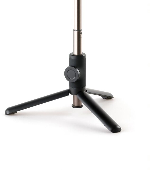 Shkop për selfie FIXED Snap Lite me trekëmbësh, shkrehës wireless, i zi