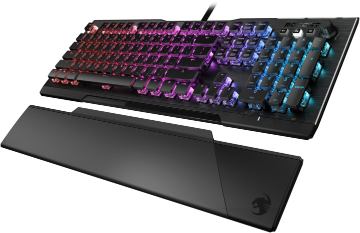 Tastierë ROCCAT Vulcan 121 AIMO, Roccat Titan Brown, US, e zezë