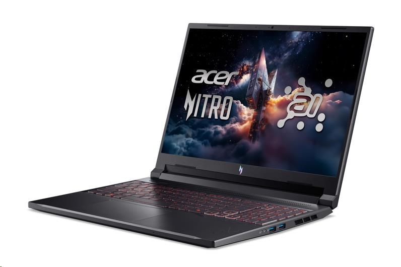 Laptop ACER Nitro V 16 AI (ANV16-42-R6E6), 16", AMD Ryzen 7 260, 32GB RAM. 1TB SSD, NVIDIA GeForce RTX 5070, i zi