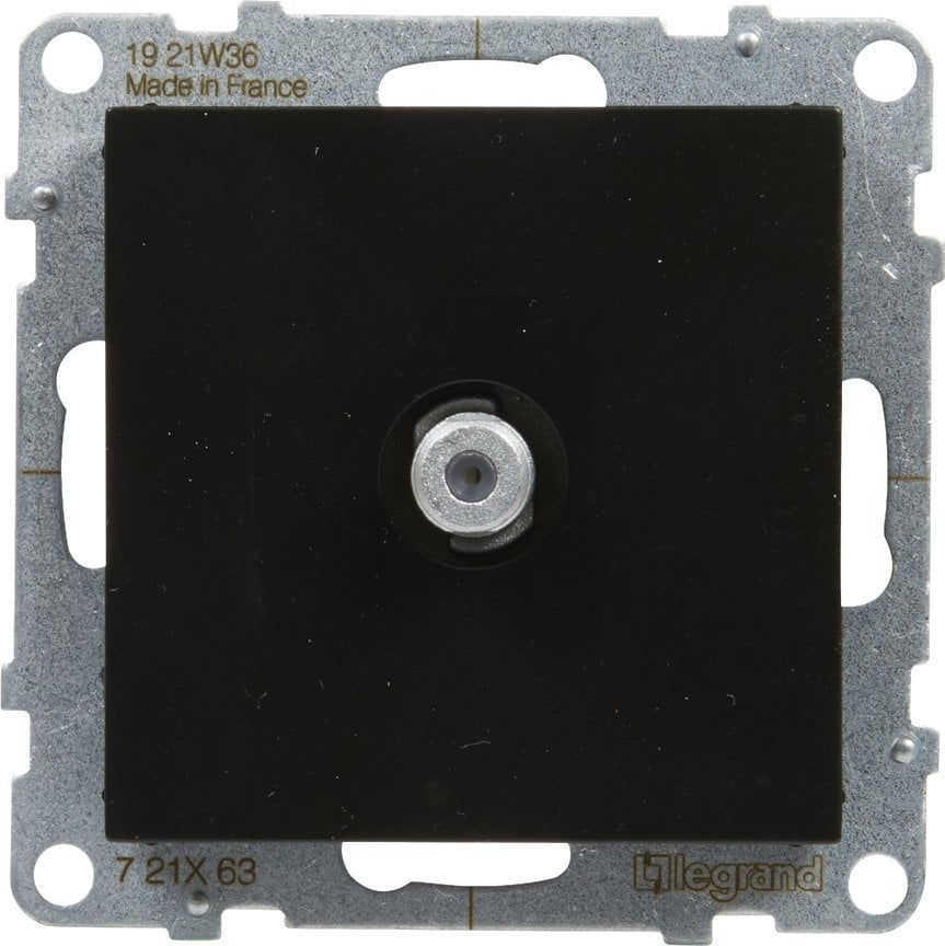 Prizë TV Legrand SUNO 721463, konektor F, 1.5 dB, e zezë