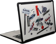 Kësè Skinarma Henko për MacBook Air 15" M2 M3, frost clear, transparente