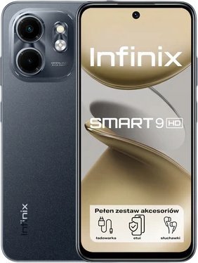 Telefoni Infinix Smart 9 HD, 6.7", 4GB 64GB, i zi Metallic