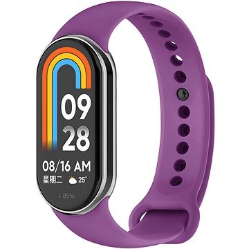 Byzylyk zëvendësues Eternico Essential për Xiaomi Smart Band 8 9, silikon, ngjyrë vjollcë