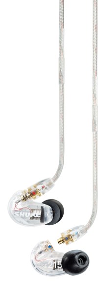 Kufje Shure SE215 PRO, transparente