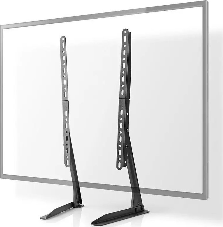 Stendë tavoline për TV dhe monitor Nedis, 13-70", deri 50kg, çelik, e zezë
