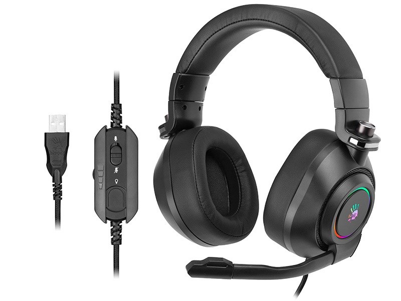Kufje A4Tech Bloody G580 7.1 USB, të zeza