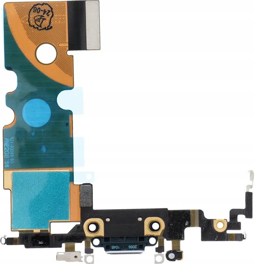 Kabllo USB karikimi për iPhone SE 2023, flex zëvendësues, e zezë