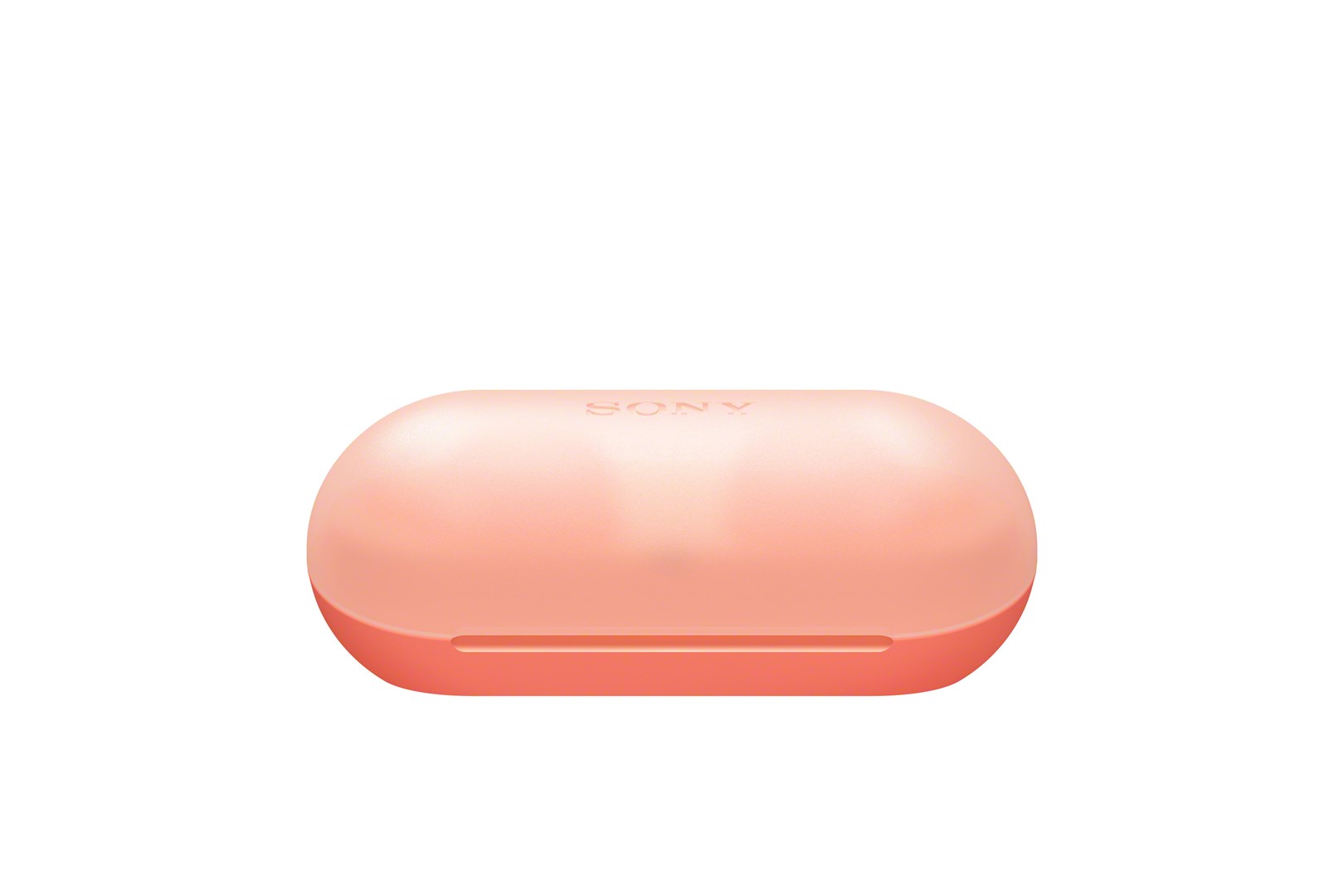 Kufje Sony WF-C500, portokalli