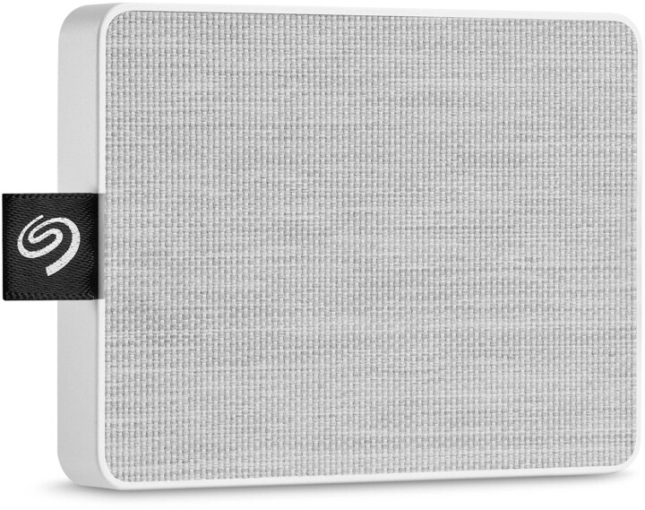 Хард диск Seagate One Touch SDD - 500 GB, бело