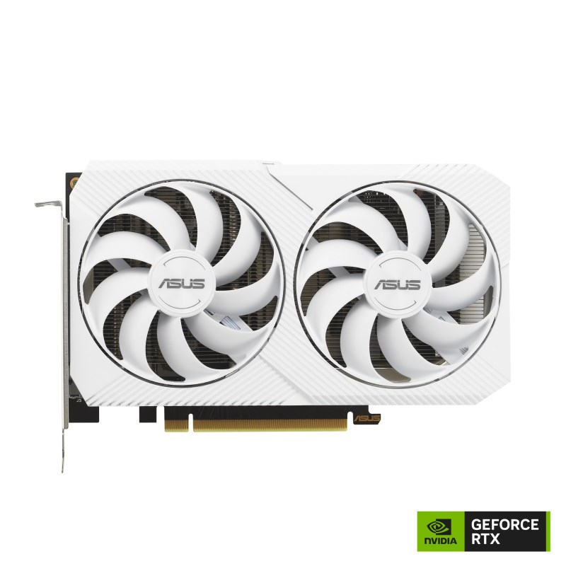 Kartë grafike ASUS NVIDIA GeForce RTX 3060, 8 GB GDDR6, DUAL-RTX3060-O8G-WHITE