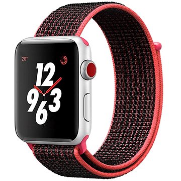 Rrip ore Eternico Airy për Apple Watch, 38mm 40mm 41mm, Rustic Red me skaje të kuqe