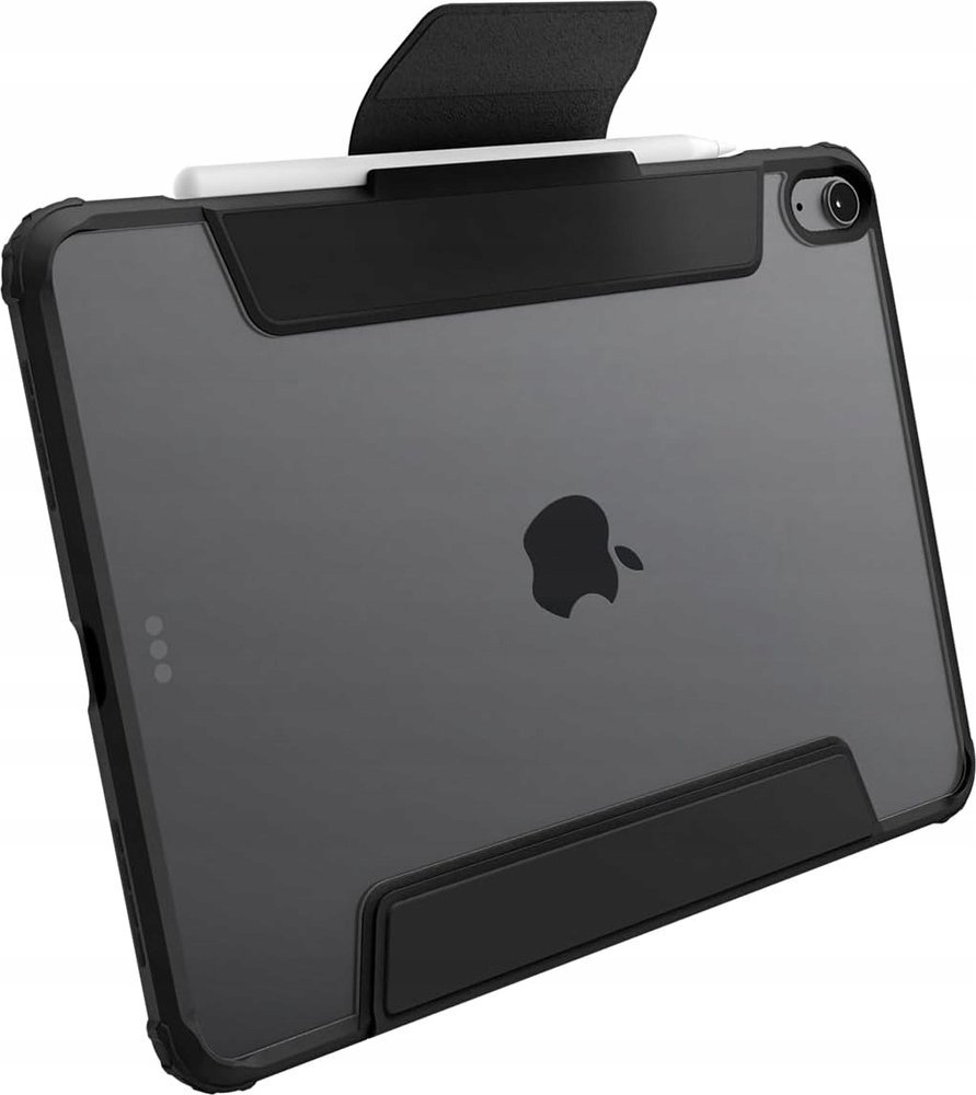 Këllëf tablet Spigen Air Skin Pro, për iPad Air 11" 2024, kapak magnetik, i zi
