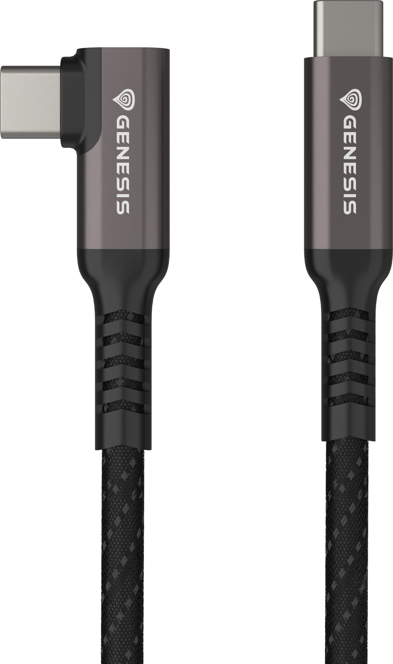 Kабел USB-C Genesis VR, 5 m, 10 Gb/s, PD 60W, црн