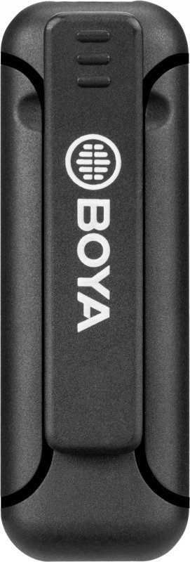 Mikrofon wireless BOYA BY-WM3T2-D1, për iPhone Lightning, 2.4 GHz, i zi