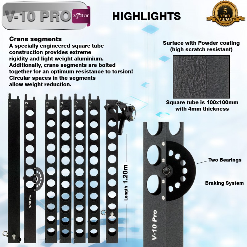 Zgatar V10-PRO Crane