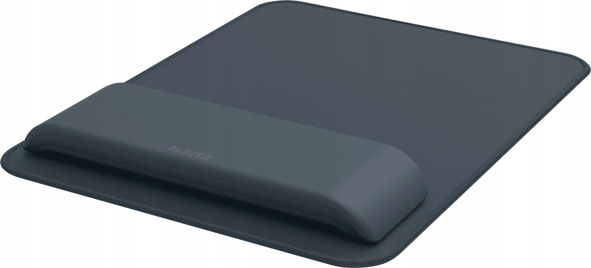 Mousepad Leitz Ergo, me mbështetëse të rregullueshme për kyç, gri e errët