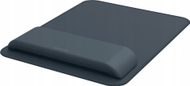 Mousepad Leitz Ergo, me mbështetëse të rregullueshme për kyç, gri e errët