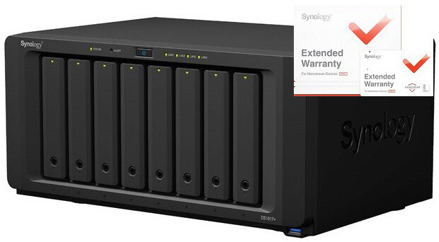 Dollap për disqe të brendshme Synology DS1817+ (8GB) DiskStation      