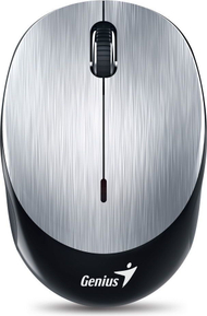 Maus Genius NX-9000BT, wireless, USB, i zi dhe i argjendtë
