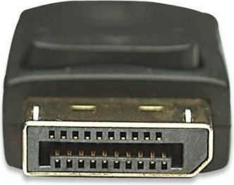 Adapter video Techly ICOC-DSP-V-018, DisplayPort në VGA, 1.8 m, i zi