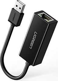 Adapter rrjeti Ugreen CR110 UGR533BLK, USB A, 10/100 Mb/s, i zi