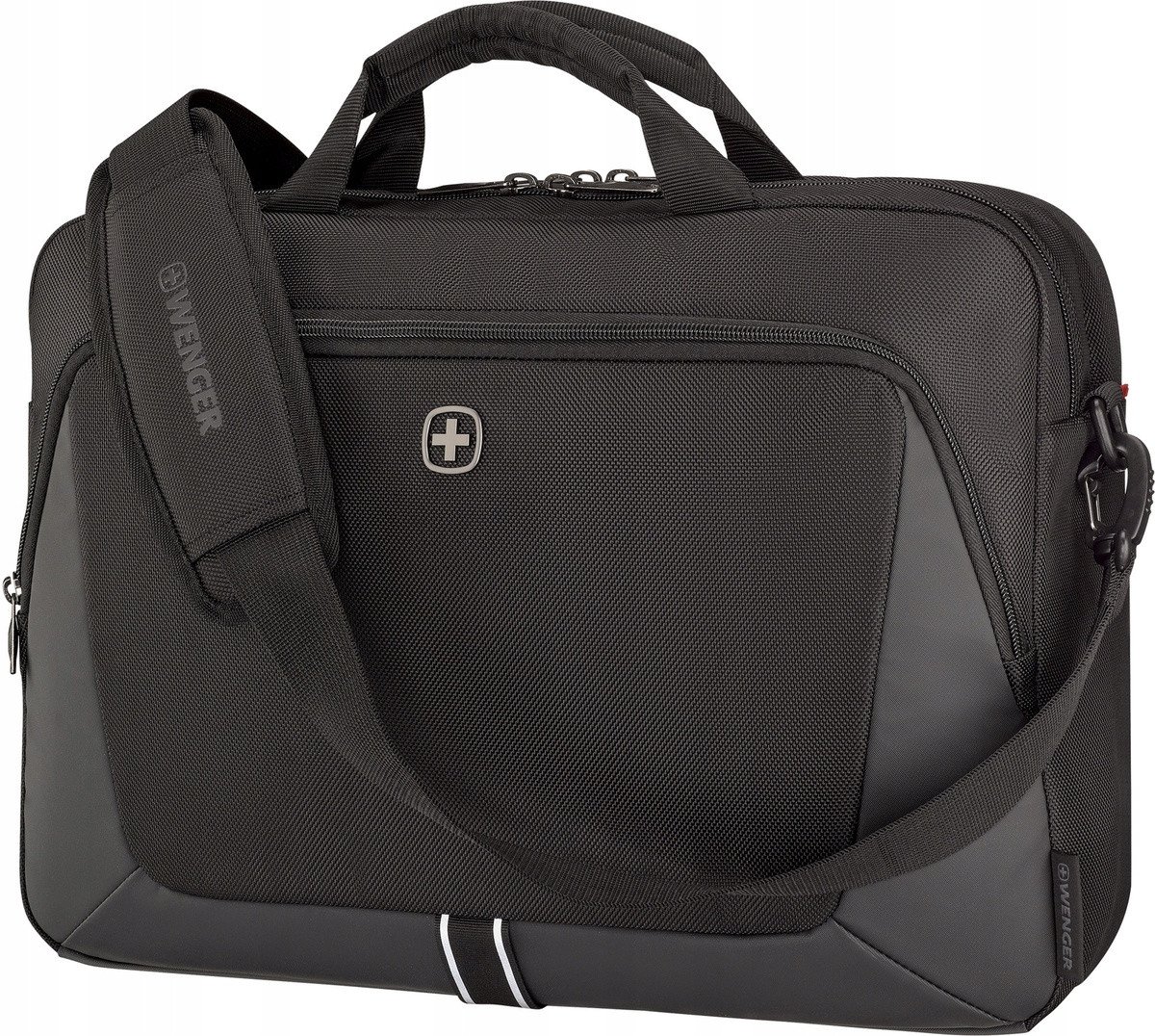 Çantë laptopi Wenger SwissGear 653300 XE Brief, 16", material PET i ricikluar, e zezë
