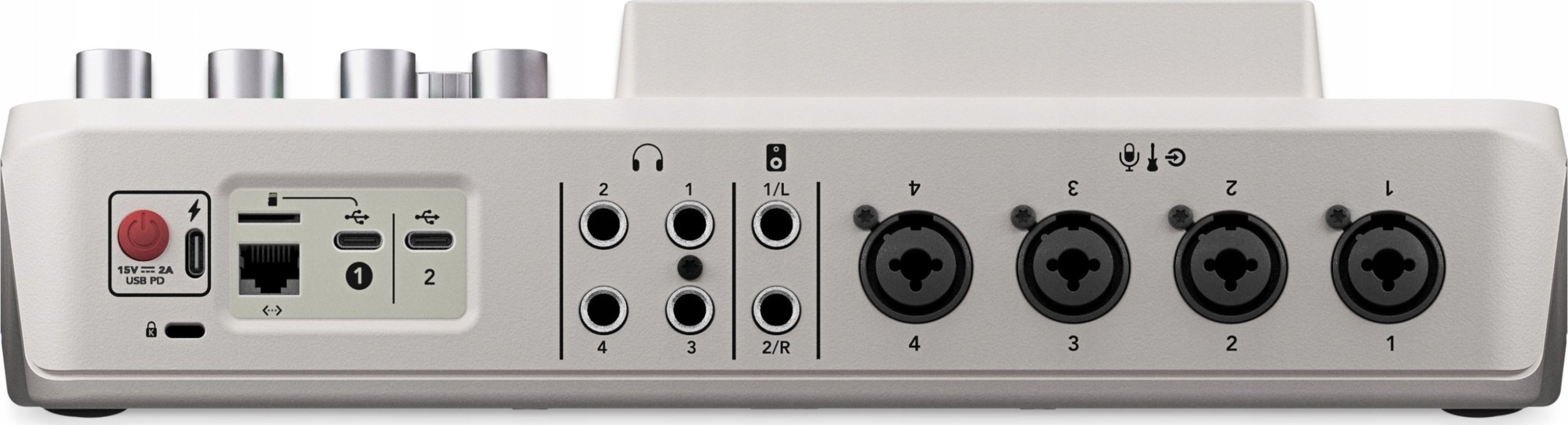 Аудио миксер RODE RODECaster Pro II, компактно студио за подкаст, бел