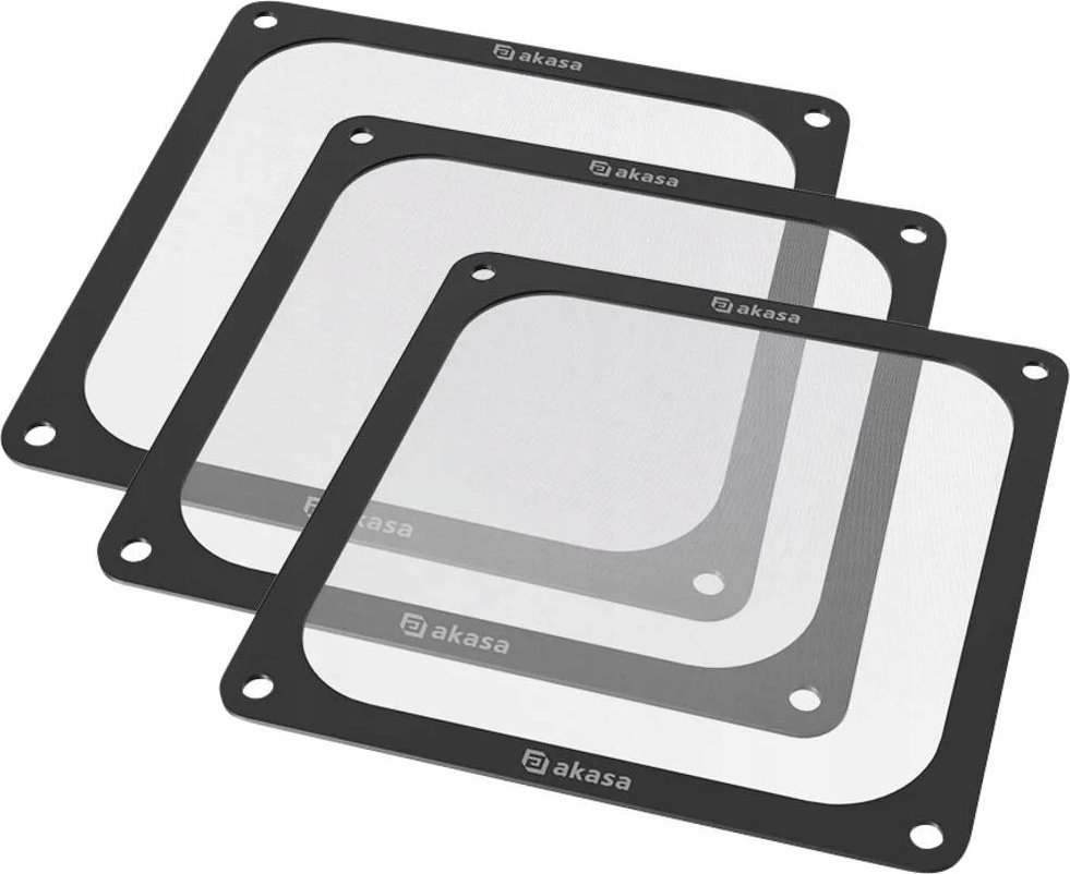 Filtër magnetik ventilatori PC Akasa, 140mm, i zi