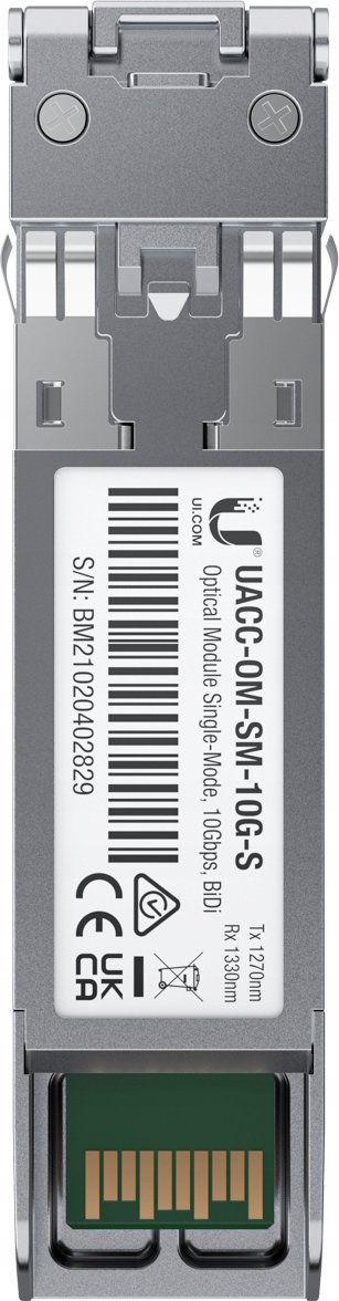 Modul transceiver rrjeti Ubiquiti UACC-OM-SM-10G-S-2, 10 Gbps, fibër single mode