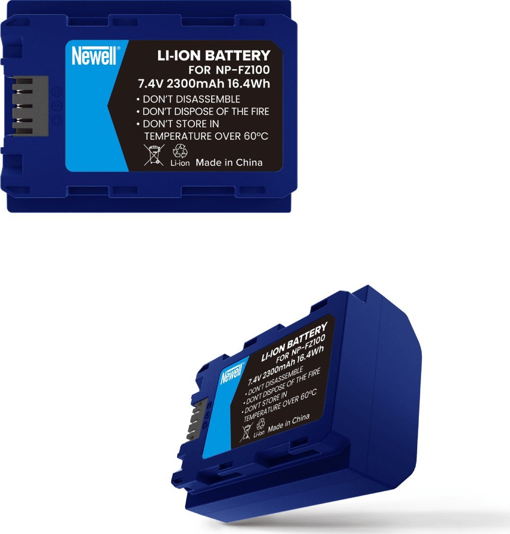 Bateri për aparat fotografik Newell SupraCell NP-FZ100, 2300 mAh, për Sony