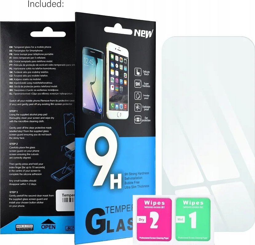 Mbrojtës ekrani xhami Samsung Galaxy A16 4G, 9H, transparent