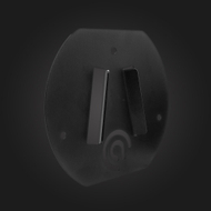 Mbajtëse muri për timon gaming Asetek SimSports, plastike, e zezë