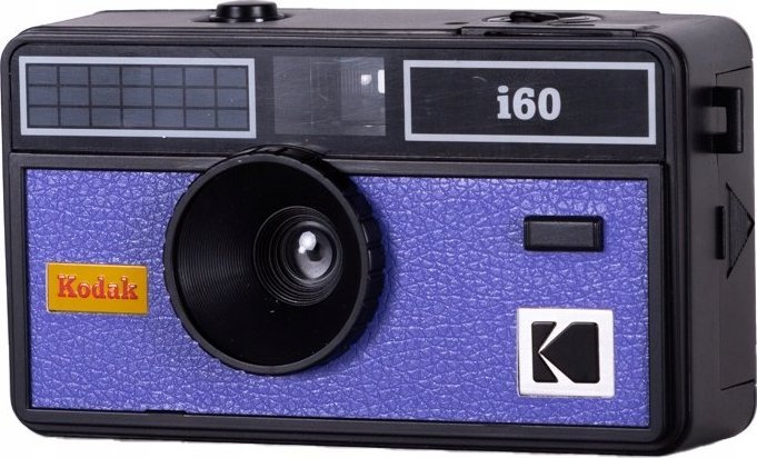 Aparat fotografik me film Kodak i60, 35mm, kompakt, i zi blu
