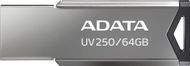 USB ADATA UV250 - 64GB, i argjendtë