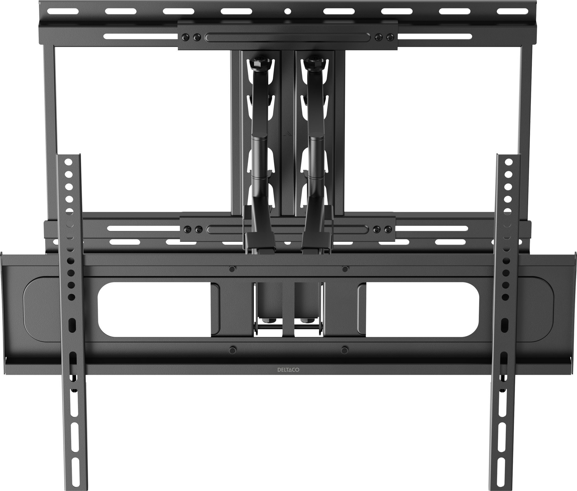 Mbajtëse murale TV Deltaco Office, 32-86", 80 kg, e zezë