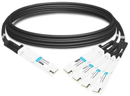 Разделителен мрежен кабел NVIDIA Networking Passive Copper Splitter, 2m, бакарен, црн