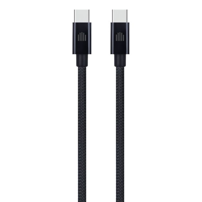 Dviced Cable USB-C To USB-C Nylon Textile 2M, Black